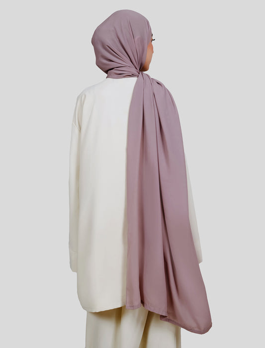 Plain Hijab - Dusty Mauve