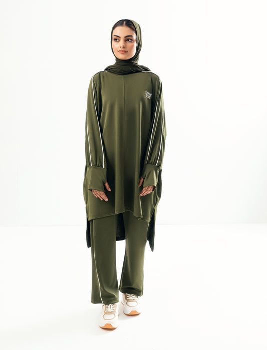 CONTRAST ACTIVE SET – OLIVE