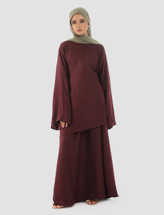 Co-ord set - Deep Wine