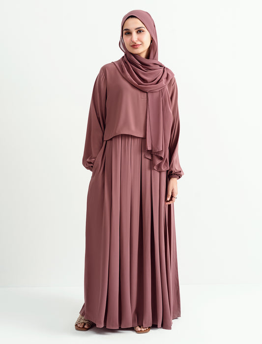LUNA ABAYA – MUAVE TAUPE