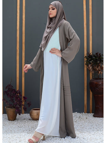 Mahtab Double-layered Abaya