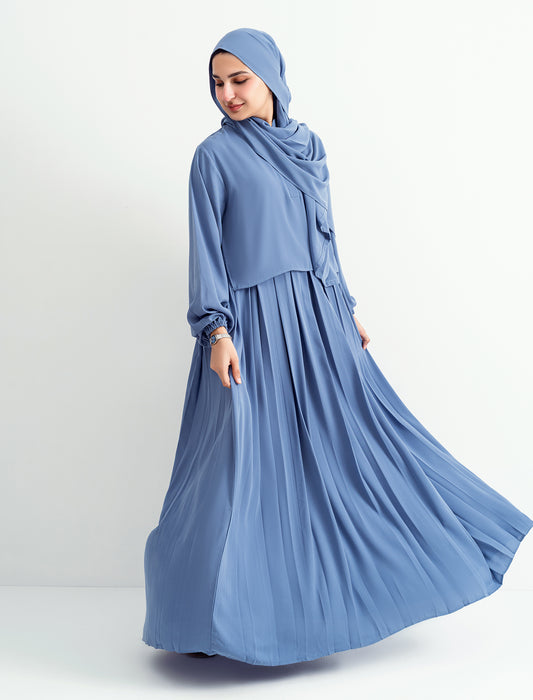 LUNA ABAYA – DUSTY BLUE