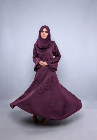 Simple flowy abaya