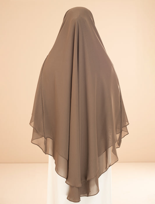 2-LAYER KHIMAR-CARAMEL