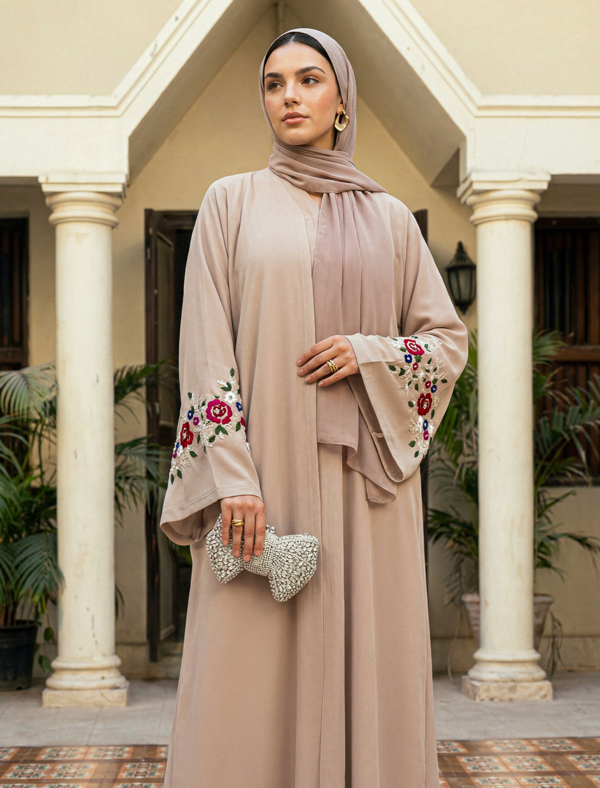 EMBELLISHED ELAN – BEIGE