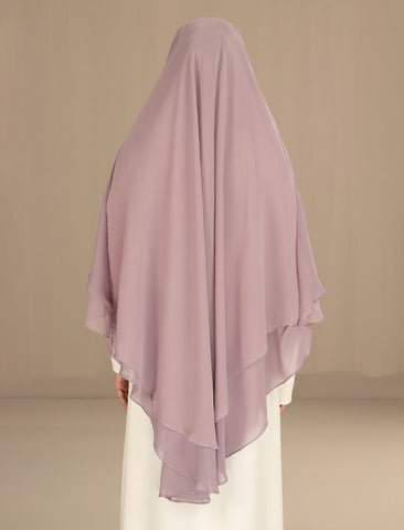 2-LAYER KHIMAR-LIGHT LILAC