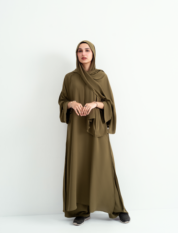 CO-ORD SET – DEEP OLIVE