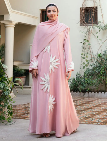 EMBELLISHED DUSKY ROSE
