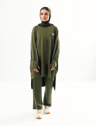 CONTRAST ACTIVE SET – OLIVE