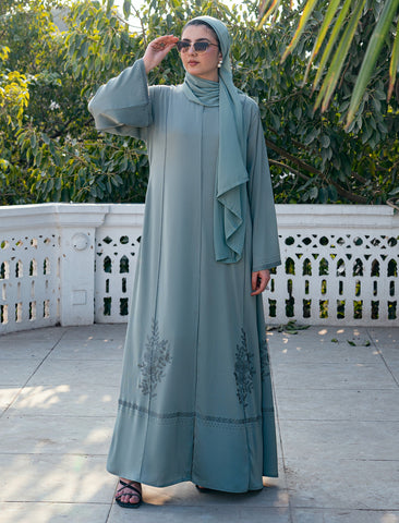 EMBELLISHED MINTED SAGE