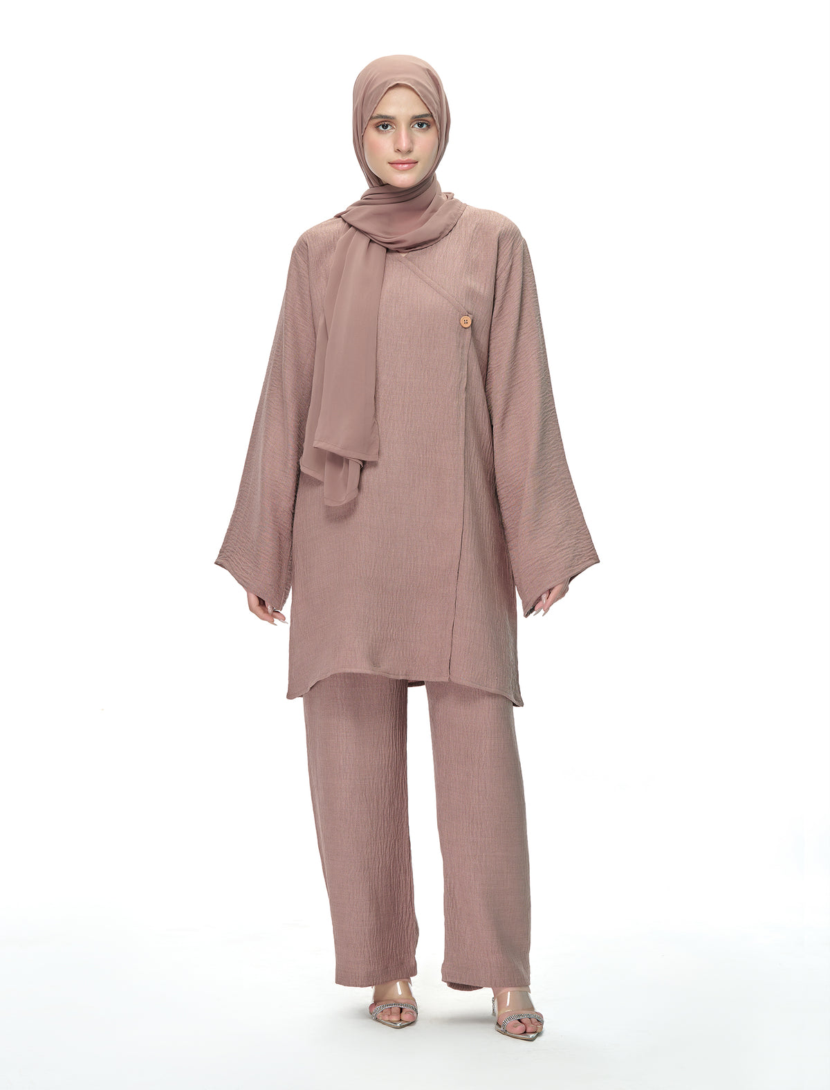 CO-ORD SET– LIGHT TAUPE