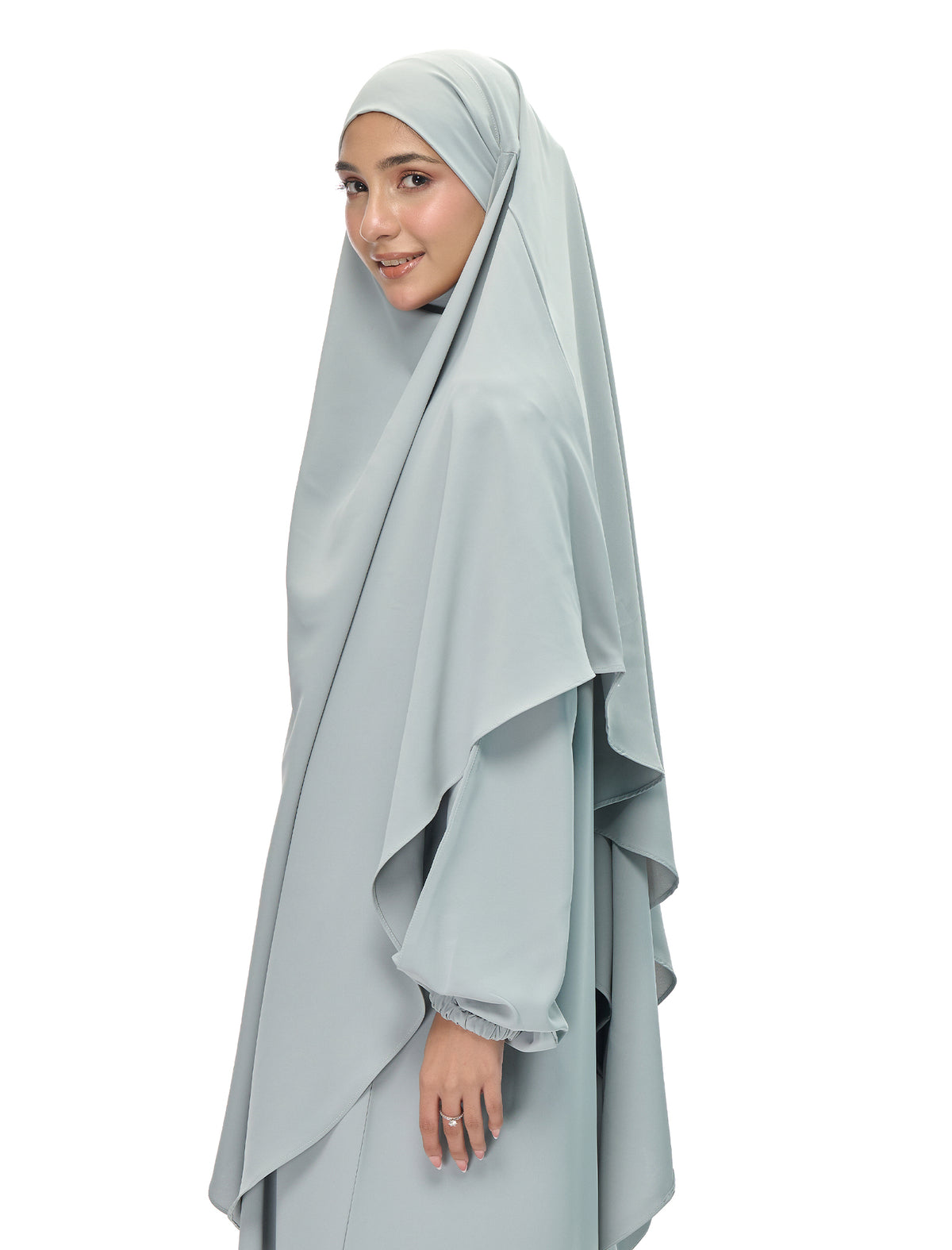 1-LAYER KHIMAR-PISTACHIO