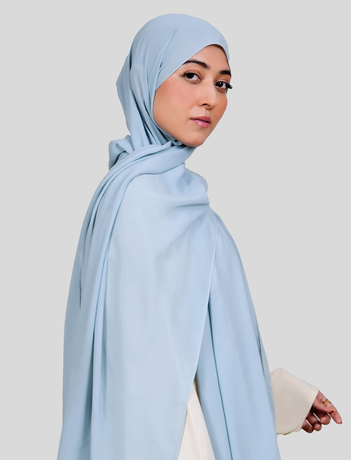 Plain Hijab - Powder Blue