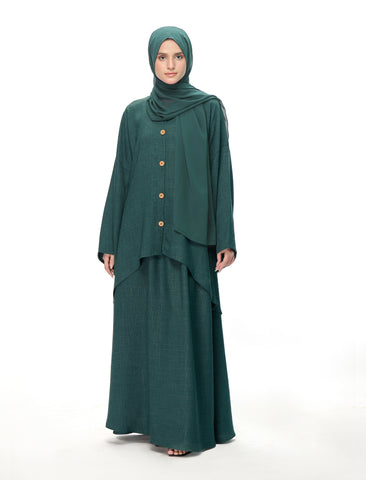 CO-ORD SET– DEEP GREEN