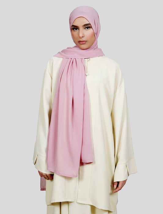 Plain Hijab - Blush Pink