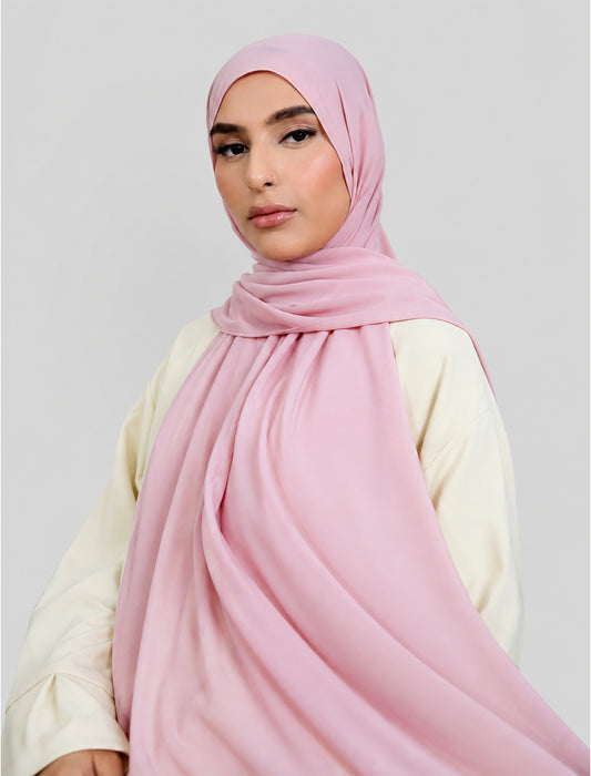 Plain Hijab - Blush Pink