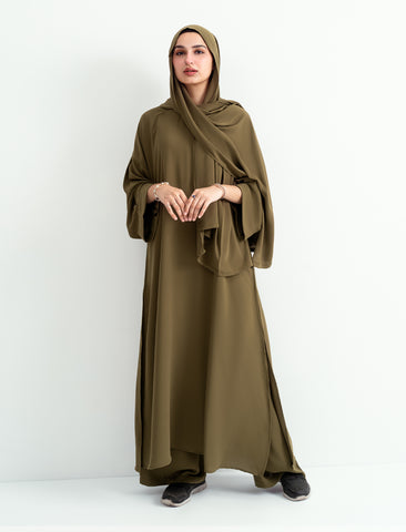 CO-ORD SET – DEEP OLIVE