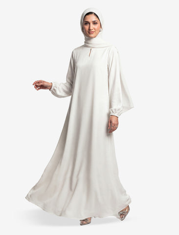 EVERYDAY ABAYA - WHITE