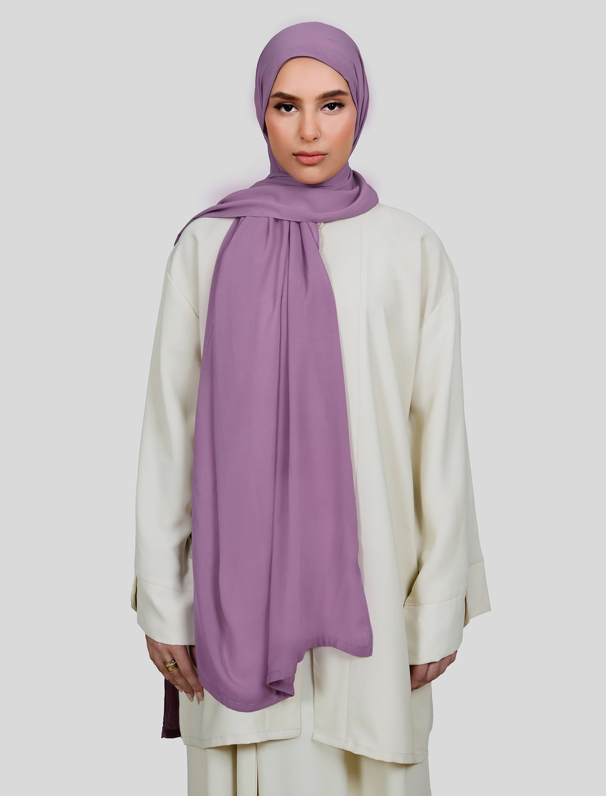 Plain Hijab - Lavender