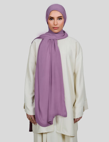 Plain Hijab - Lavender