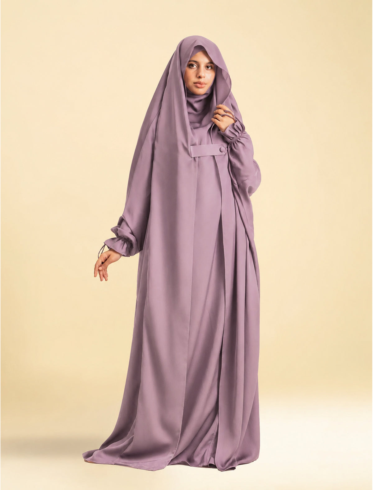 SAUDI JILBAB - Light Purple - SALE