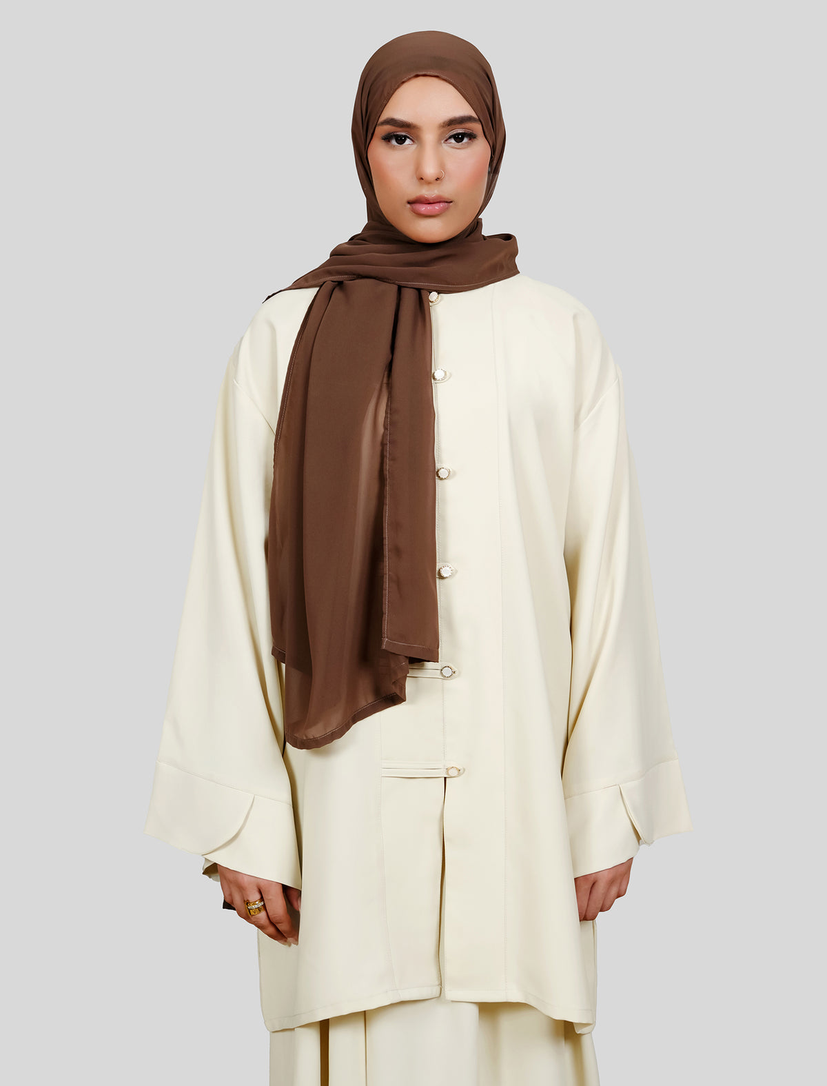 Plain Hijab - Cocoa