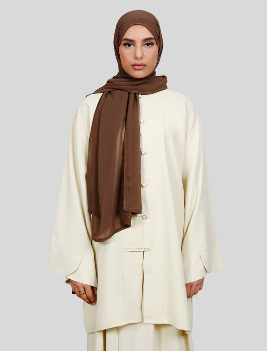 Plain Hijab - Cocoa