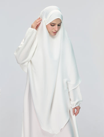 KHIMAR-WHITE