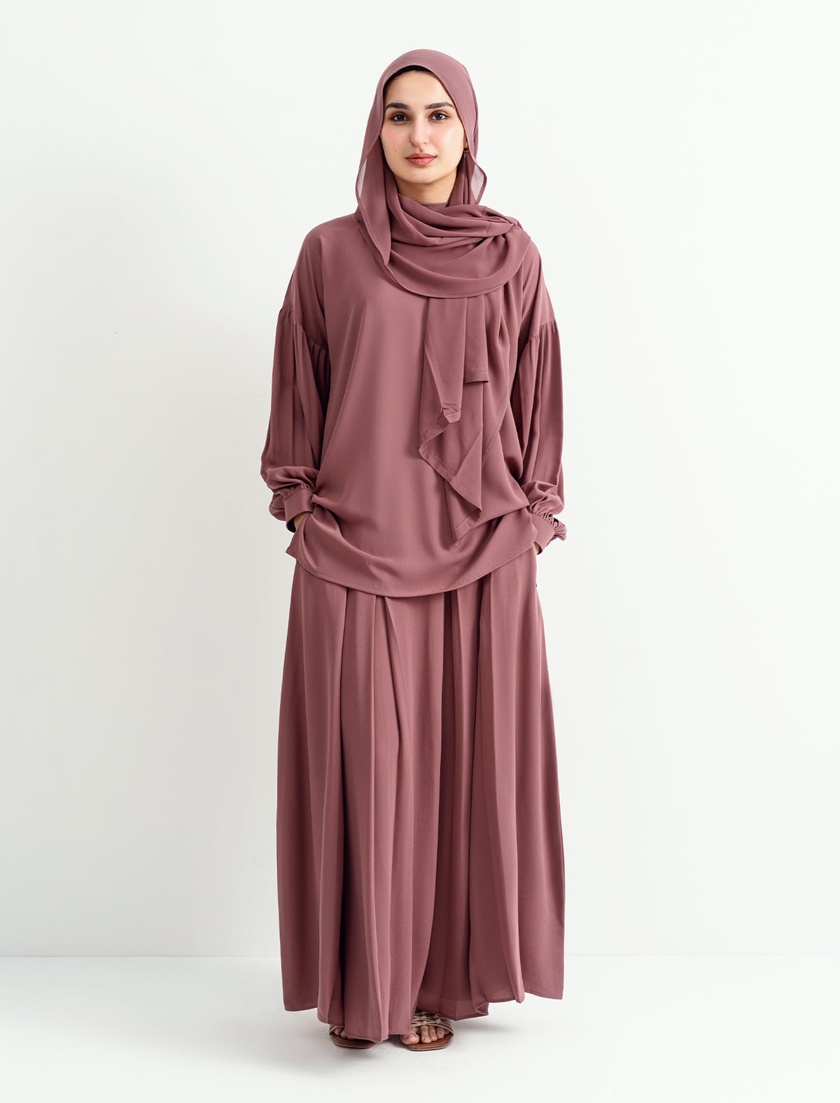 CO-ORD SET – MUAVE TAUPE