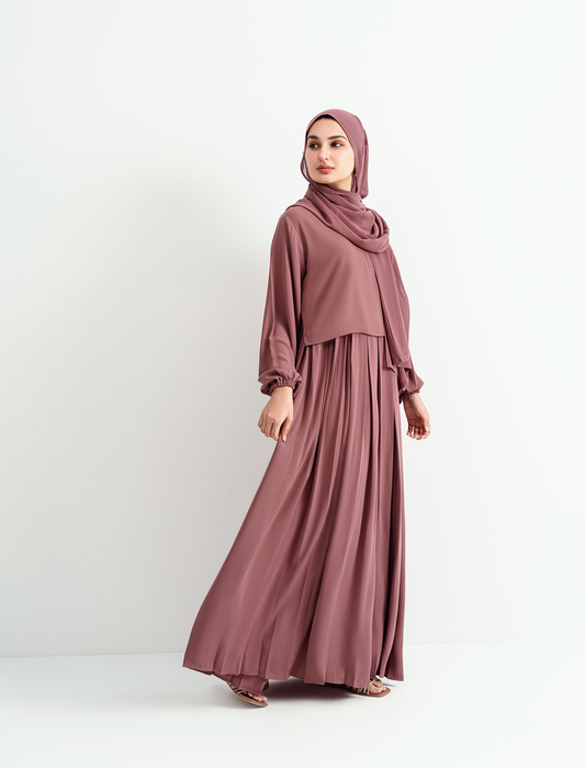 LUNA ABAYA – MUAVE TAUPE