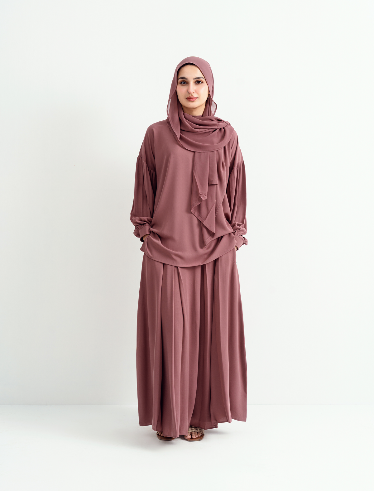 CO-ORD SET – MUAVE TAUPE