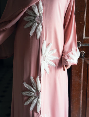 EMBELLISHED DUSKY ROSE