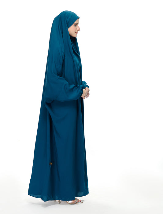 NAMAZ CHADAR– TEAL BLUE