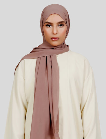Plain Hijab - Rosewood