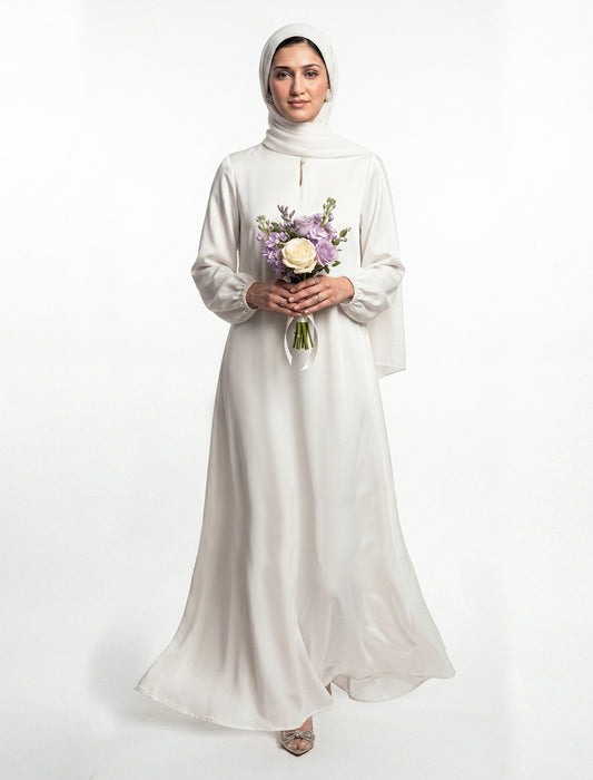 EVERYDAY ABAYA - WHITE