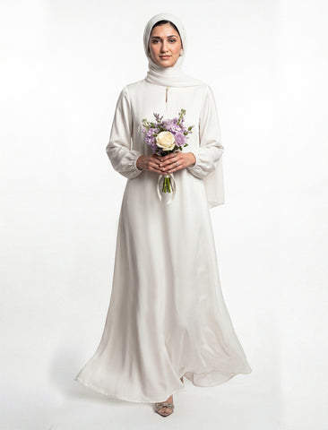 EVERYDAY ABAYA - WHITE