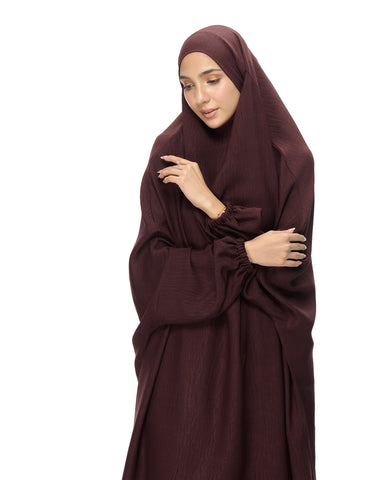 JILBAB SET– BROWN