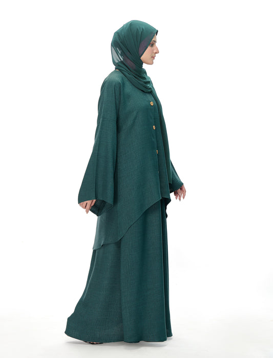 CO-ORD SET– DEEP GREEN