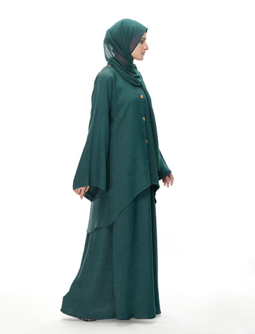 CO-ORD SET– DEEP GREEN