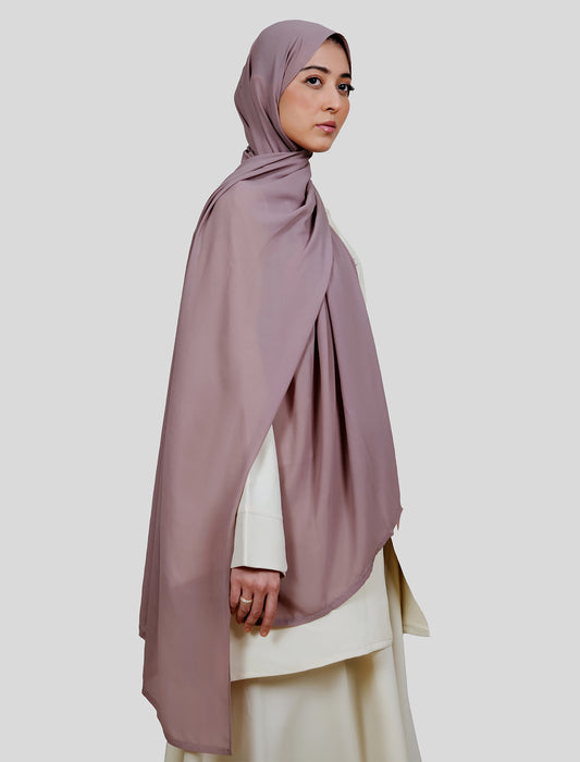 Plain Hijab - Dusty Mauve