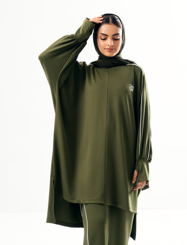 CONTRAST ACTIVE SET – OLIVE