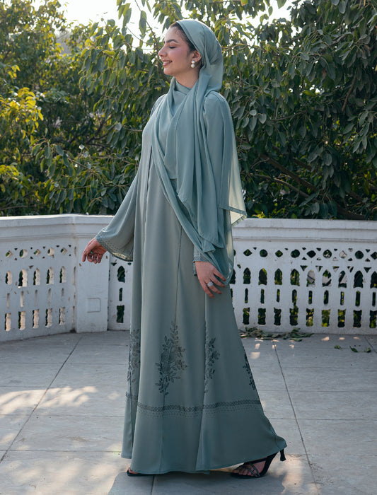 EMBELLISHED MINTED SAGE