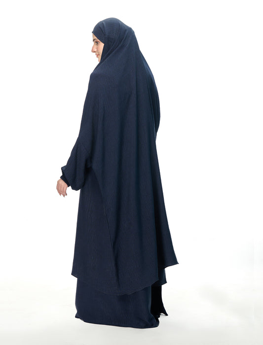 JILBAB SET - NAVY BLUE