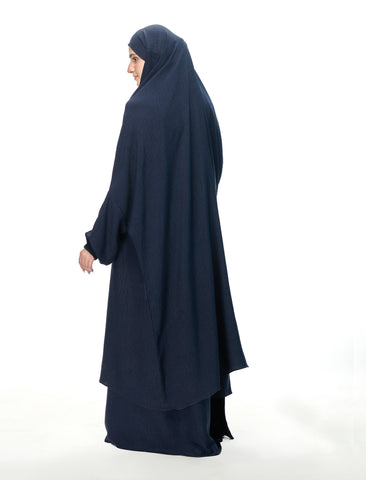 JILBAB SET– NAVY BLUE