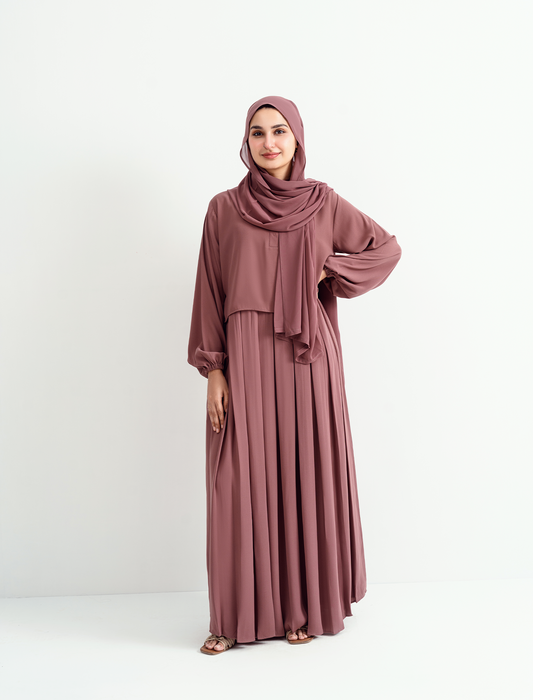 LUNA ABAYA – MUAVE TAUPE