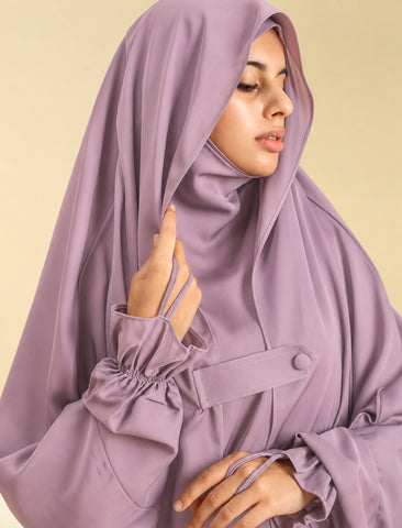 SAUDI JILBAB - Light Purple - SALE