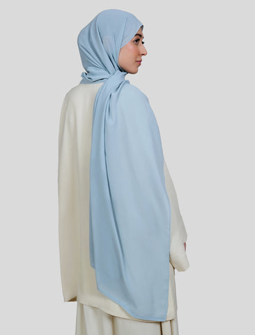 Plain Hijab - Powder Blue