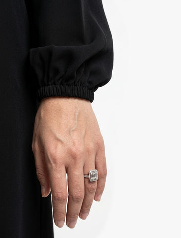 BASIC FRONT-OPEN ABAYA-BLACK