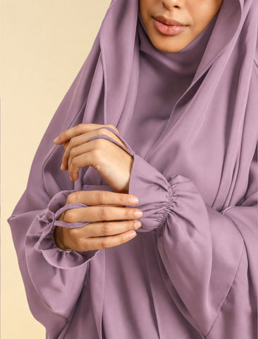 SAUDI JILBAB - Light Purple - SALE