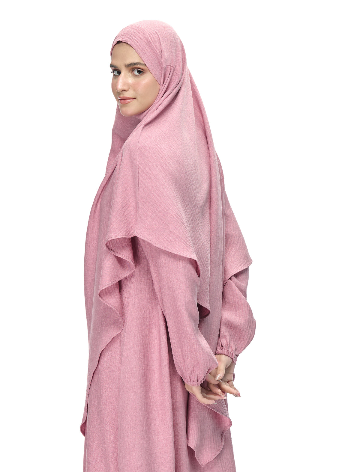 1-LAYER KHIMAR-PINK